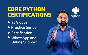 Core Python Certification Banner