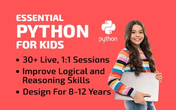 Essential Python for Kids Online Live Banner