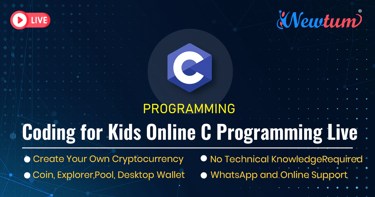 Coding For Kids Online C Programming Live - Newtum