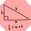 Area of a Right Triangle Calculator
