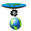 Flat vs Round Earth Calculator