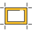 square footage calculator for rectangle border area