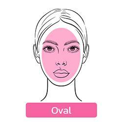 Oval Face Shape