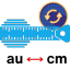 Astronomical Unit to Centimeter Converter