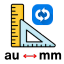 Astronomical Unit to Megameter Converter