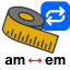 Attometer to Exameter Converter