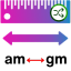 Attometer to Gigameter Converter