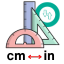 Centimeter to inches Converter