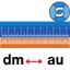 Decimeter to Astronomical Unit Converter