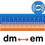 Decimeter to Exameter Converter