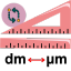 Decimeter to Micrometer Converter