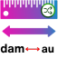 Dekameter to Astronomical Unit Converter