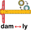 Dekameter to Light Year Converter