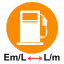 Exameter-liter to Liter-meter Converter