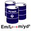 Exameter-liter to Meter-cubic Yard Converter