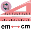 Exameter to Centimeter Converter