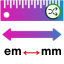 Exameter to Megameter Converter