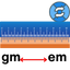 Gigameter to Exameter Converter