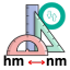 Hectometer to Nanometer Converter