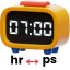 Hour to Picosecond Converter