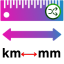 Kilometer to Megameter Converter