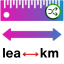 League to Kilometer Converter