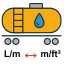 Liter-meter to Meter-cubic Foot Converter