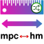 Megaparsec to Hectometer Converter