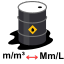 Meter-cubic Meter to Megameter-liter Converter