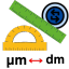 Micrometer to Decimeter Converter