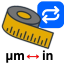 Micrometer to Inch Converter