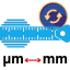 Micron to Megameter Converter