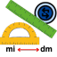 Mile to Decimeter Converter