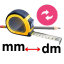 Millimeter to Decimeter Converter