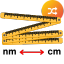 Nanometer to Centimeter Converter