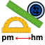 Petameter to Hectometer Converter