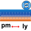 Petameter to Light Year Converter