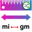 Statute Mile to Gigameter Converter