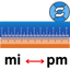 Statute Mile to Petameter Converter