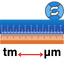 Terameter to Micron Converter