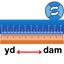 Yard to Dekameter Converter