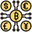 crypto flat icon